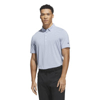 Adidas Ultimate365+ Three Color Stripe Polo Shirt