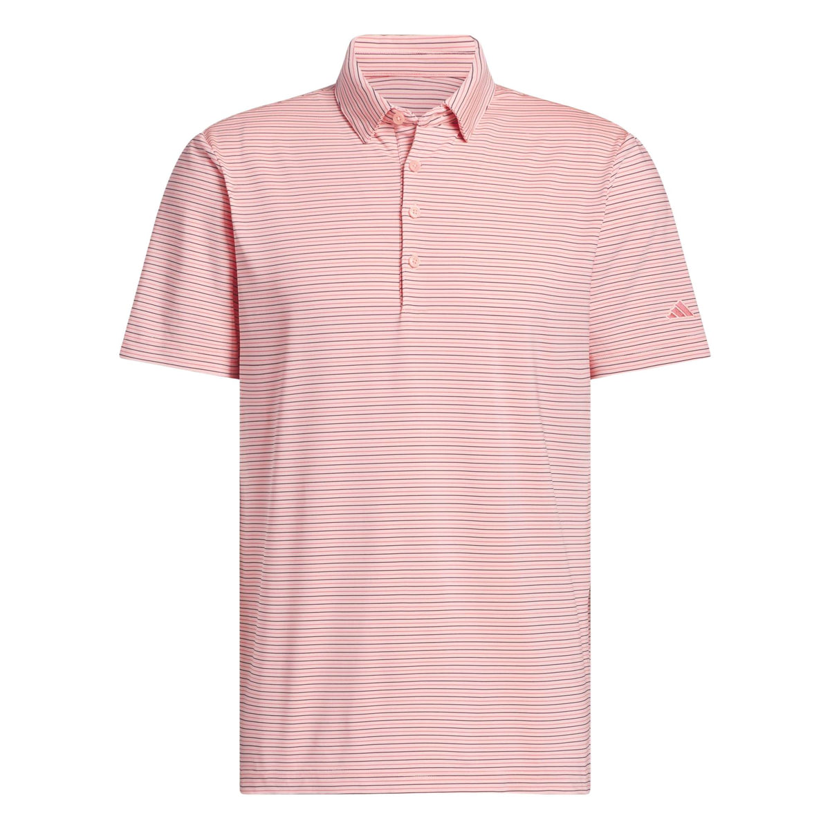 Adidas Ultimate365+ Three Color Stripe Polo Shirt