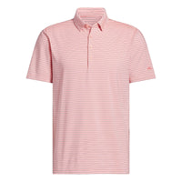 Adidas Ultimate365+ Three Color Stripe Polo Shirt