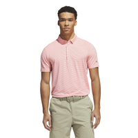 Adidas Ultimate365+ Three Color Stripe Polo Shirt
