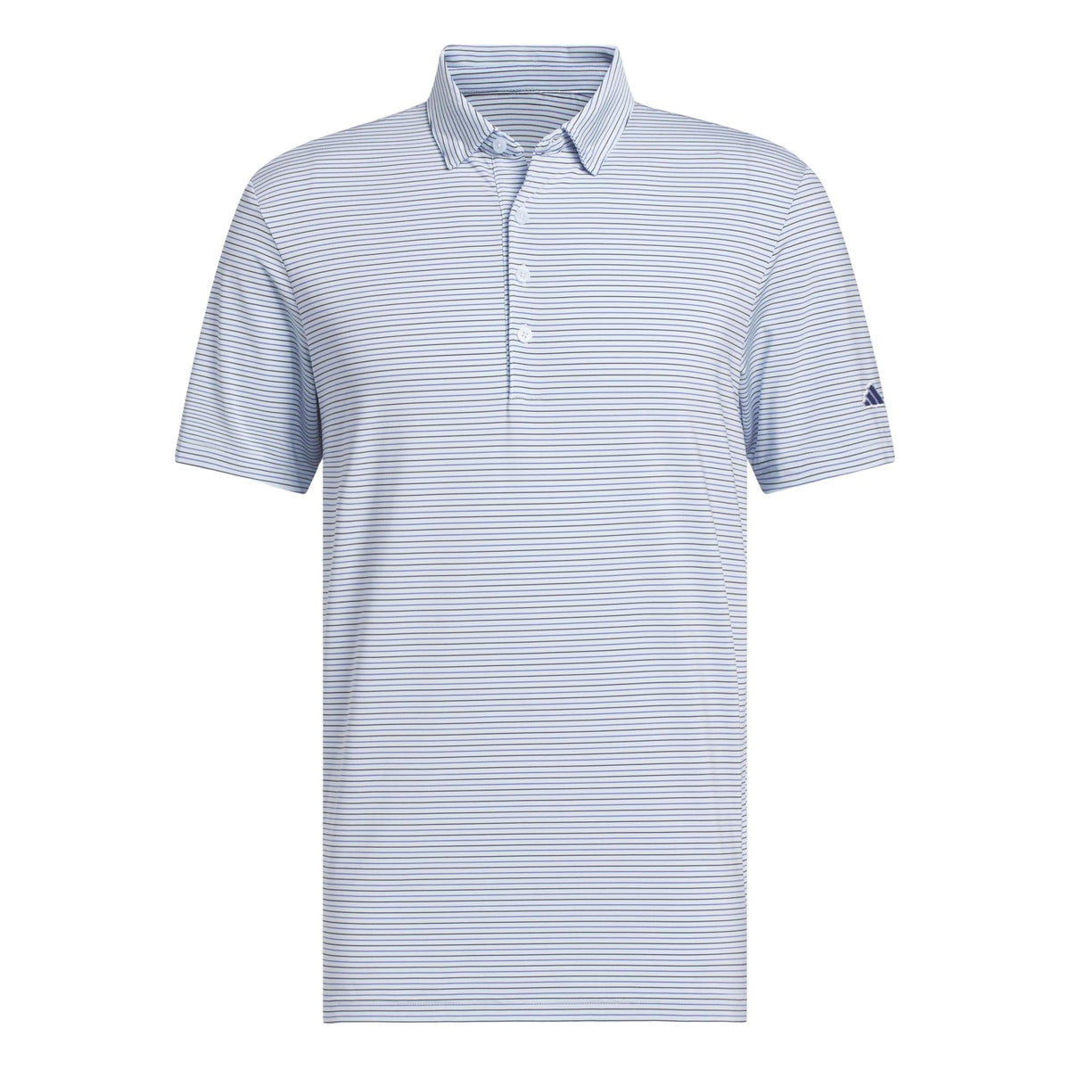Adidas Ultimate365+ Three Color Stripe Polo Shirt