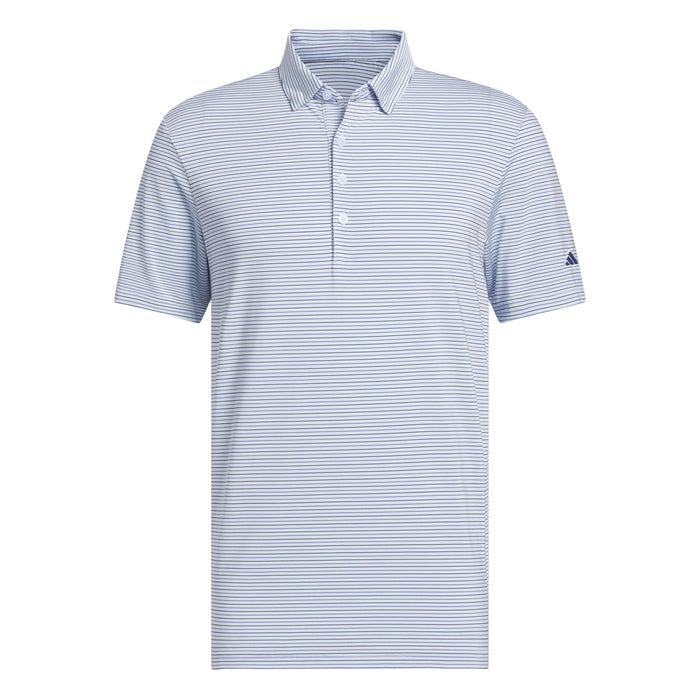 Adidas Ultimate365+ Three Color Stripe Polo Shirt