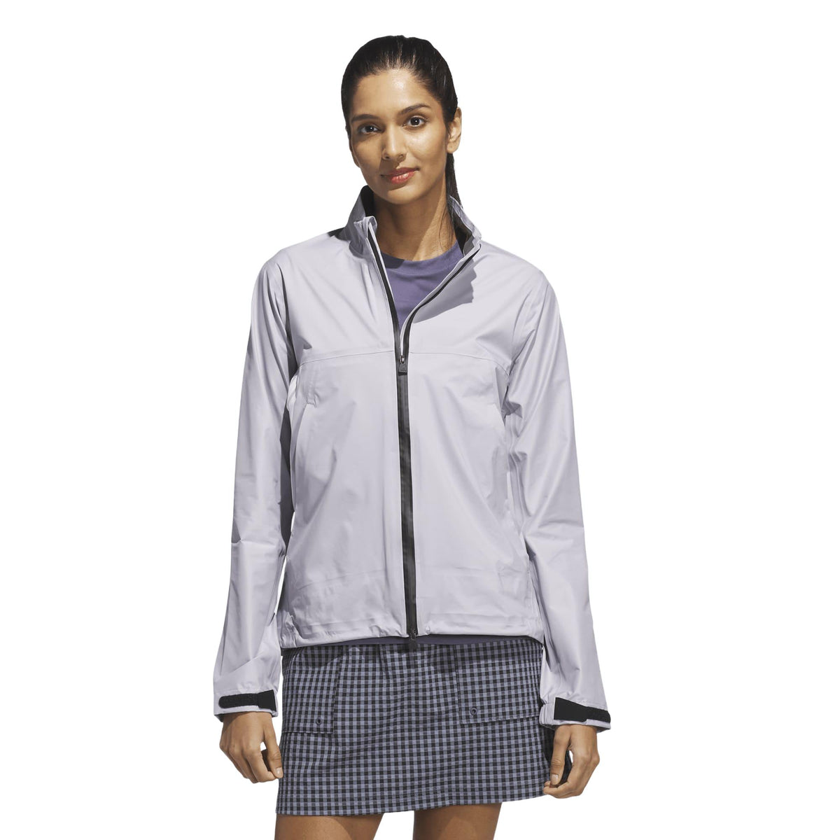 Adidas Ultimate365 Tour Climaproof+ Full-Zip Jacket - Glory Grey