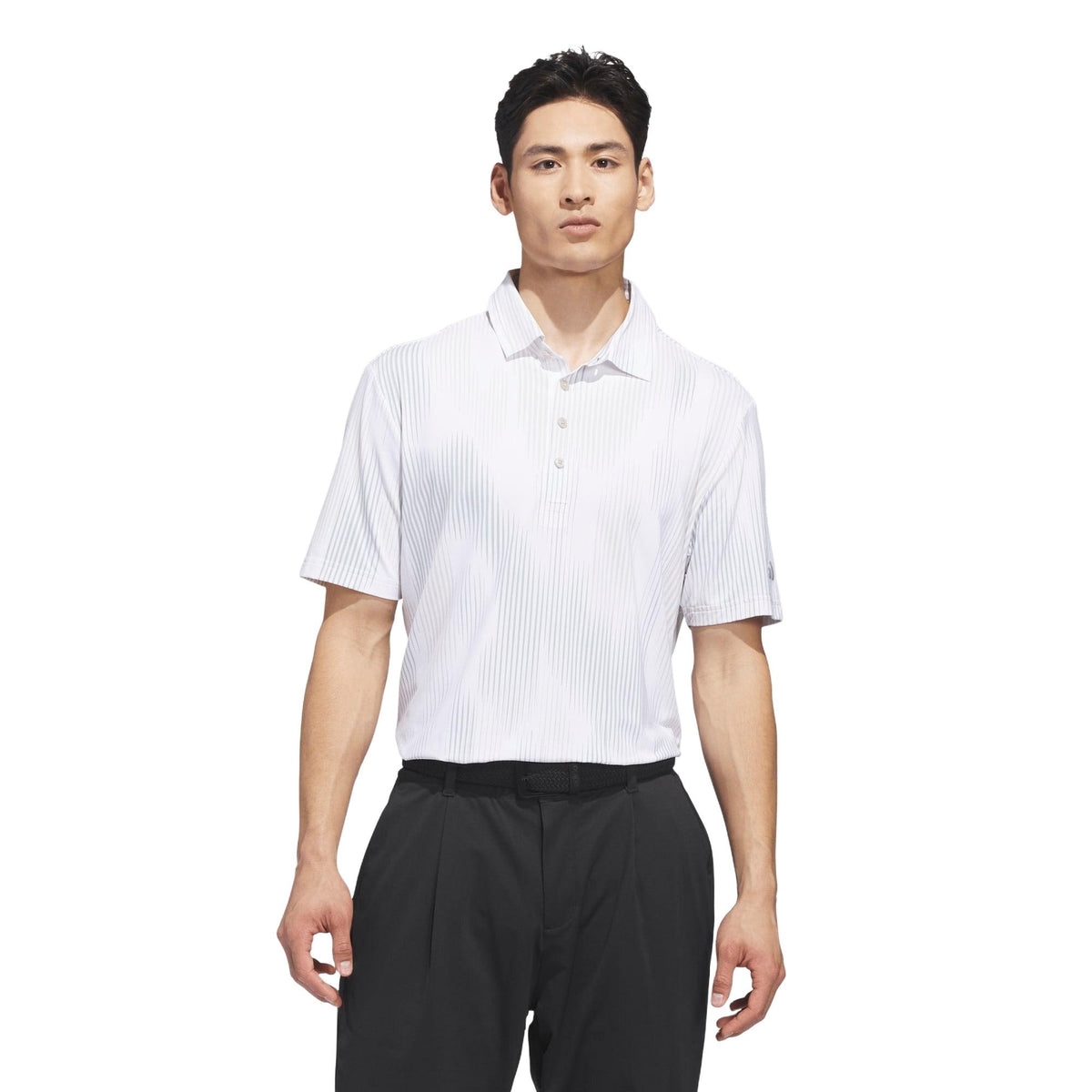 Adidas Ultimate365 Tour Cool Feel Print Polo Shirt - Wonder Sage