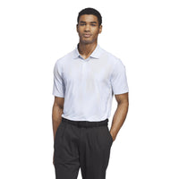 Adidas Ultimate365 Tour Cool Feel Print Polo Shirt - Crystal Sky