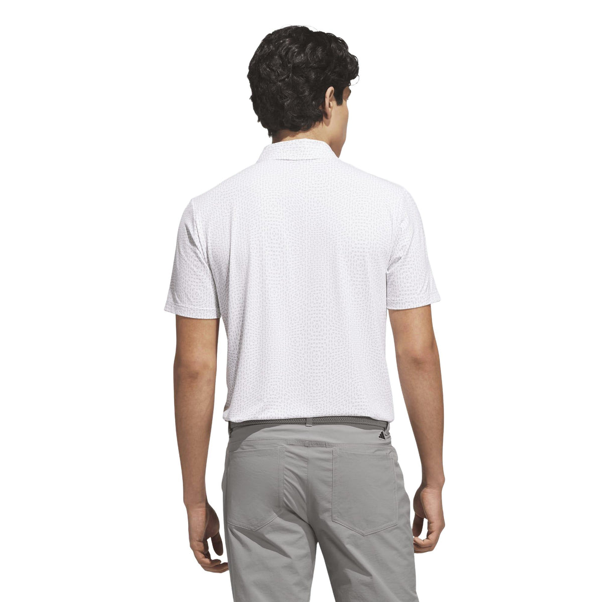 Adidas Ultimate365 Tour Cool Feeling Deco Polo Shirt - White / Grey Two