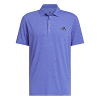 Adidas Ultimate365 Tour Cool Feeling Deco Polo Shirt - Dual Indigo / Real Lilac