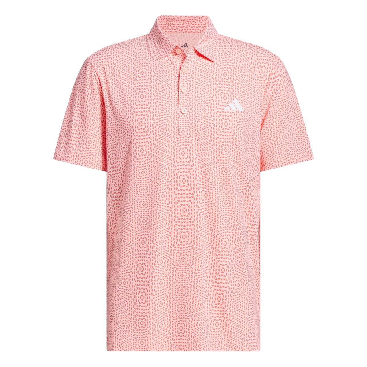 Adidas Ultimate365 Tour Cool Feeling Deco Polo Shirt - Frozen Turbo / Pure Turbo