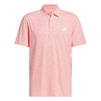 Adidas Ultimate365 Tour Cool Feeling Deco Polo Shirt - Frozen Turbo / Pure Turbo