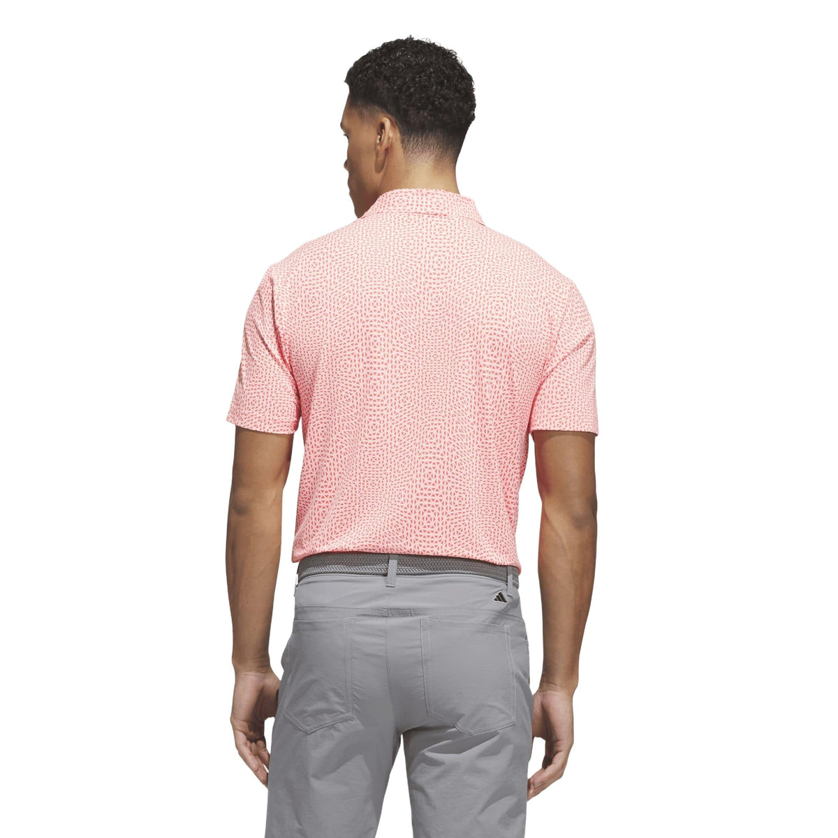 Adidas Ultimate365 Tour Cool Feeling Deco Polo Shirt - Frozen Turbo / Pure Turbo