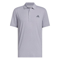 Adidas Ultimate365 Tour Cool Feeling Deco Polo Shirt - Slate / Glory Grey