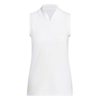 Adidas Ultimate365 Tour Cool Feeling Fescue Polo Shirt - White