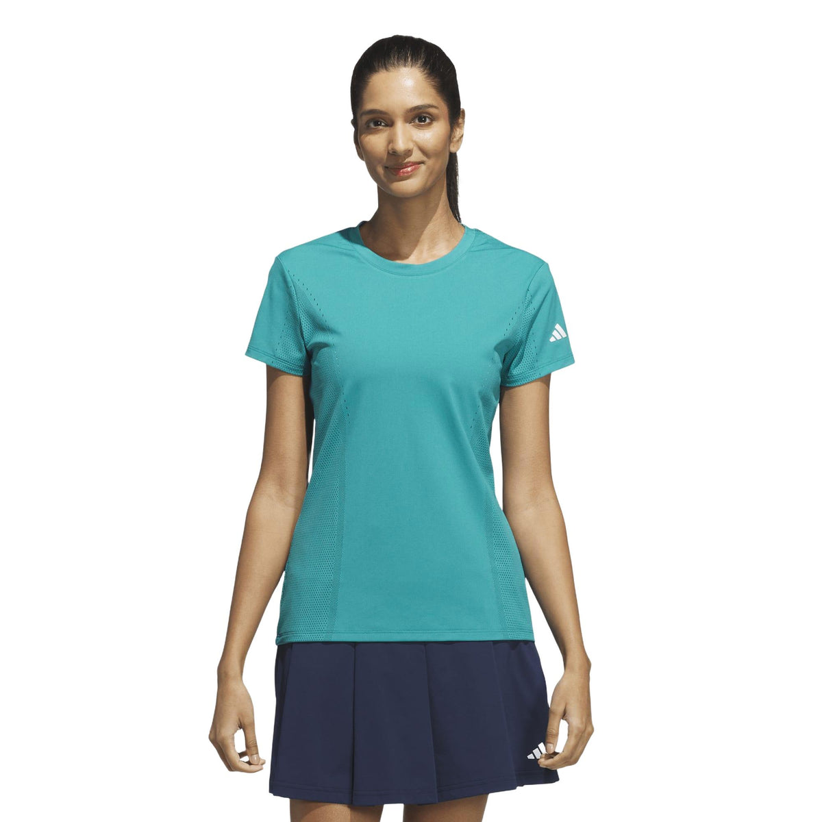 Adidas Ultimate365 Tour Engineered Short Sleeve Slim Top