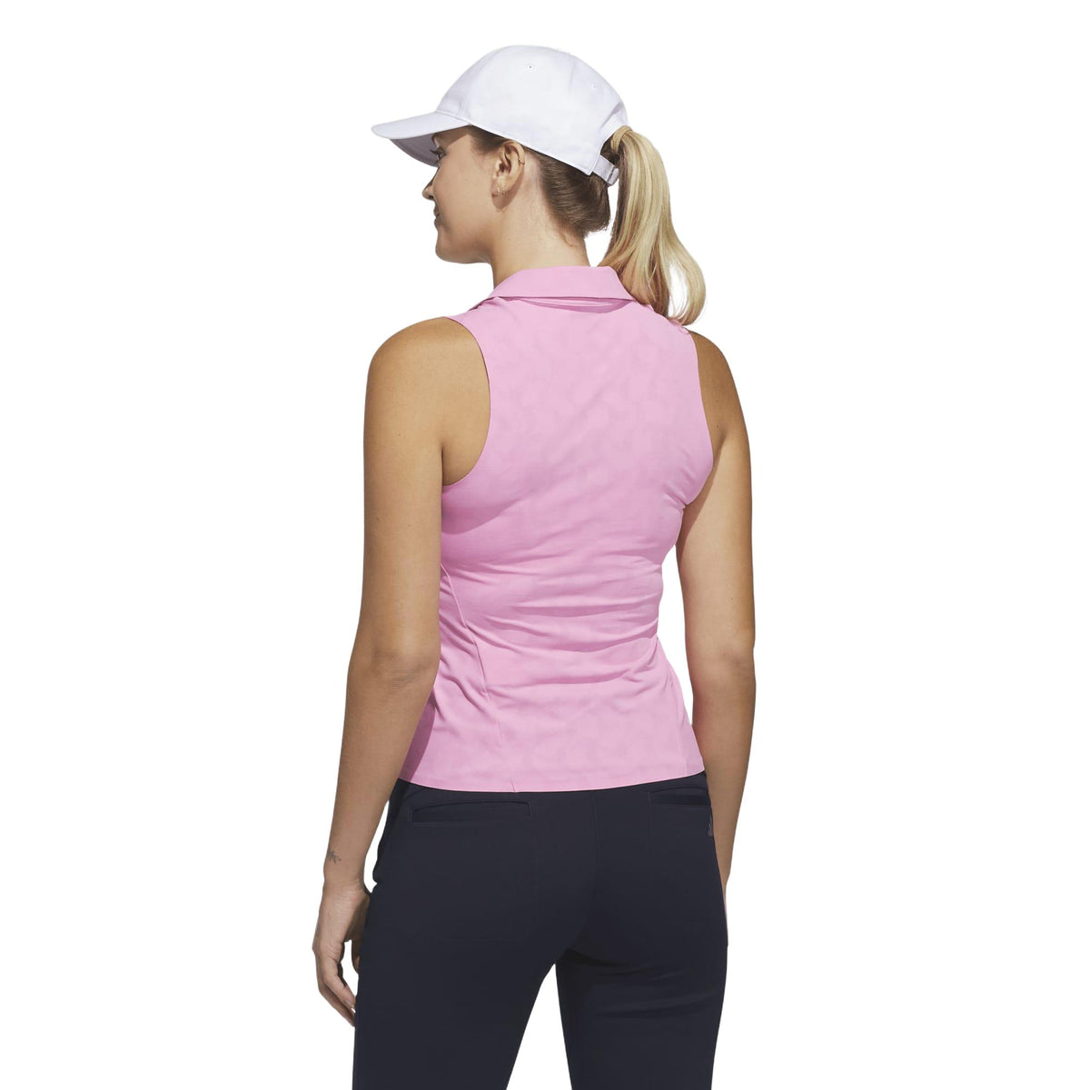 Adidas Ultimate365 Tour Jacquard Slim Polo Shirt