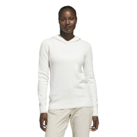Adidas Ultimate365 Tour Knit Hoodie - Chalk White