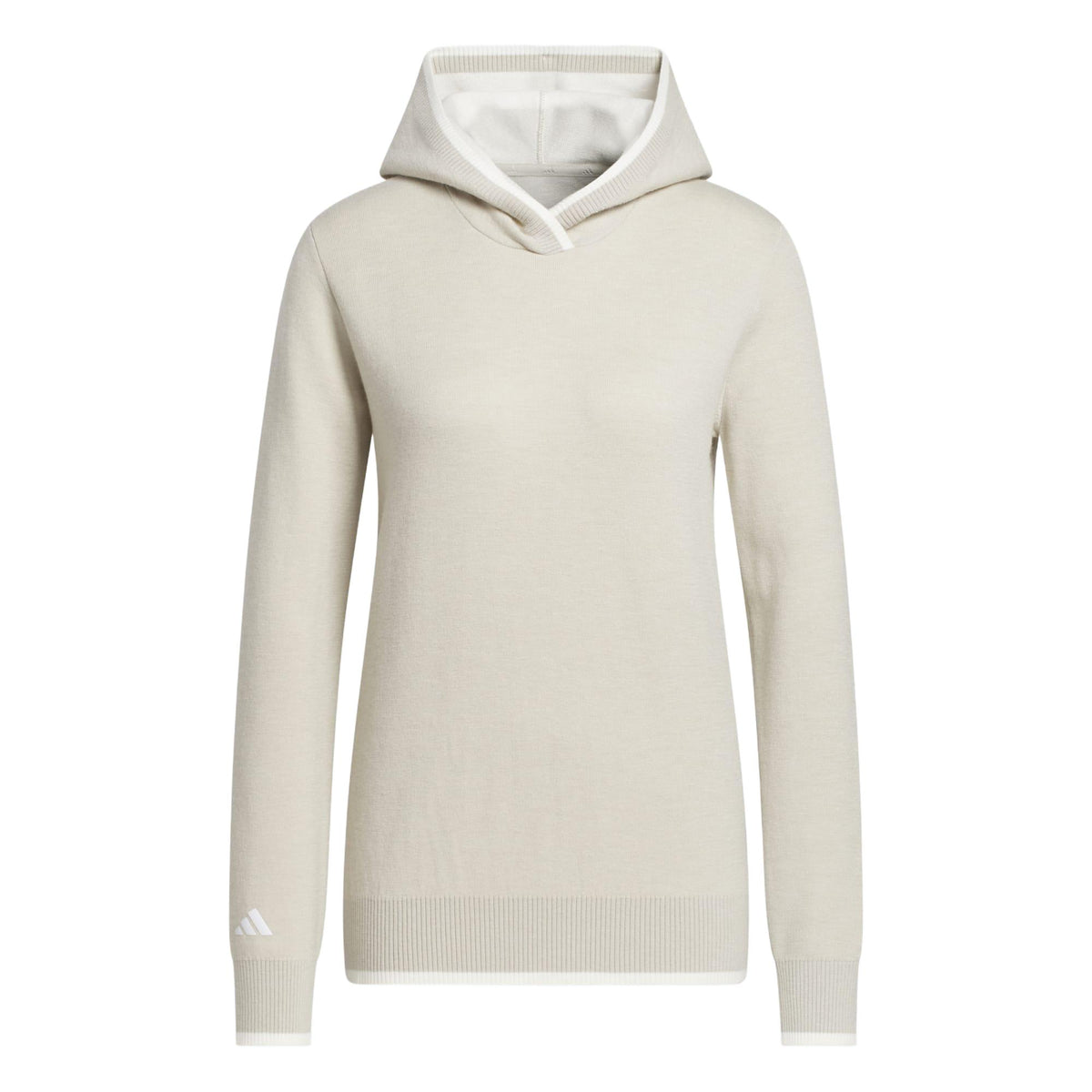 Adidas Ultimate365 Tour Knit Hoodie - Wonder Alumina