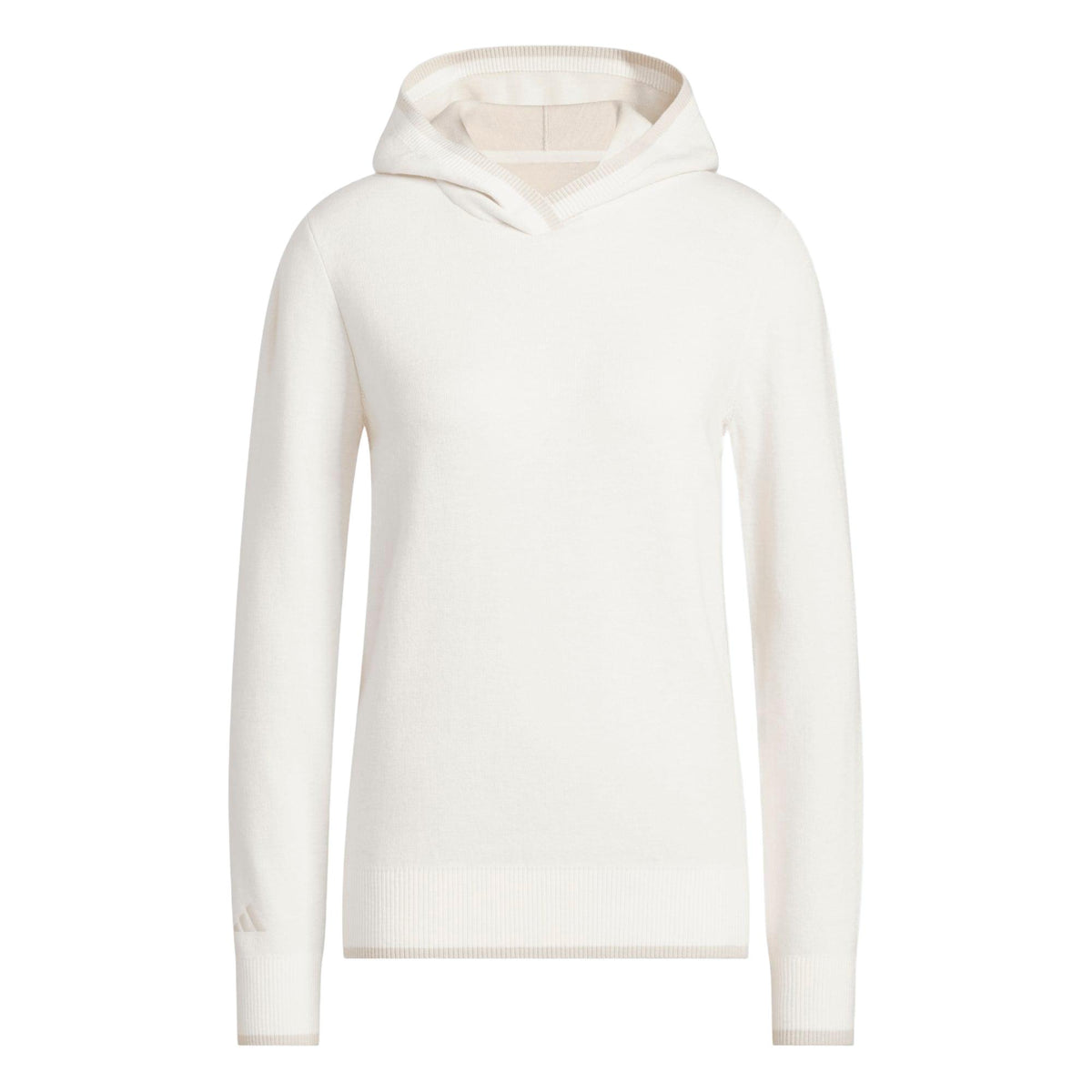 Adidas Ultimate365 Tour Knit Hoodie - Chalk White