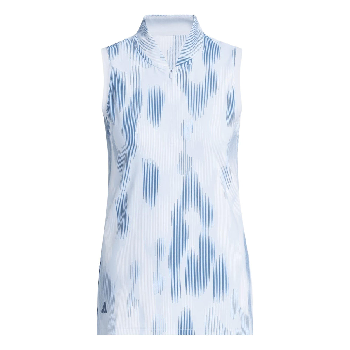 Adidas Ultimate365 Tour Printed Sleeveless Polo Shirt