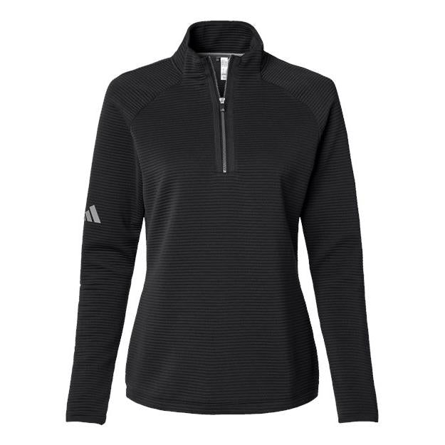 Custom Logo Adidas Women's Spacer Quarter-Zip Pullover