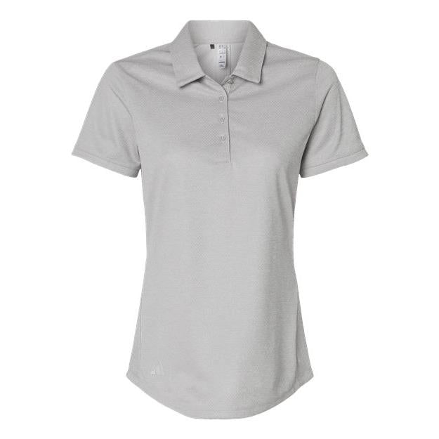 Custom Logo Adidas Women's Space Dyed Polo