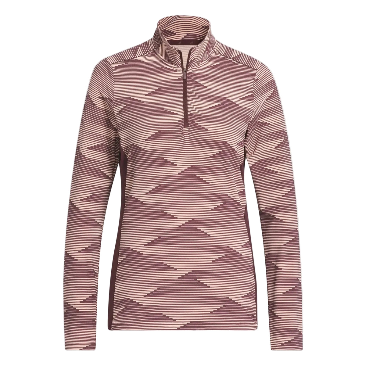 Adidas Women's Ultimate365 Printed Quarter Zip Mock
