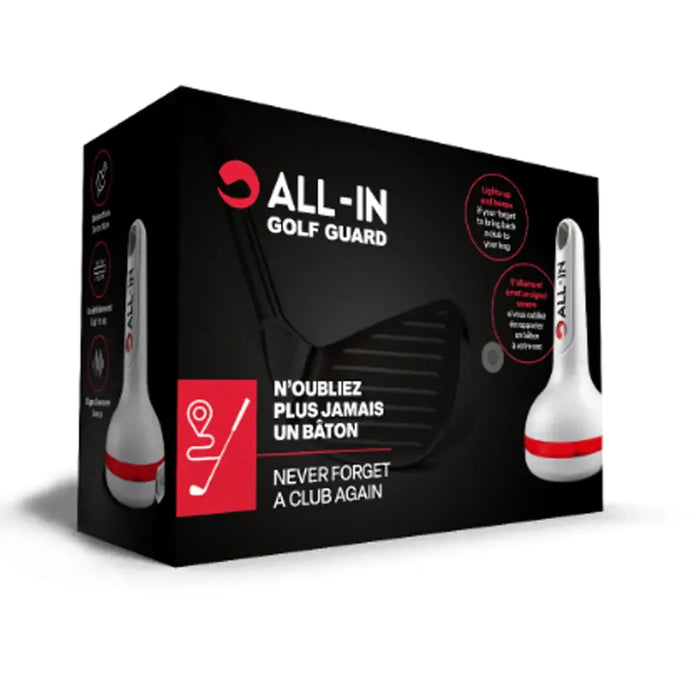 All-in Golf Guard - Sensor to Prevent Lost Golf Clubs