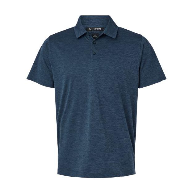 AllPro Men's Pro-Lock Performance Mélange Polo