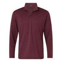 AllPro Men's Pro-Lock Performance Mélange Quarter-Zip Pullover