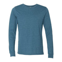 BELLA + CANVAS Heather CVC Long Sleeve Tee