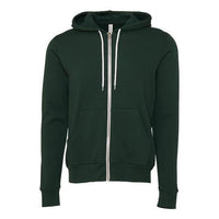 BELLA + CANVAS Unisex Sponge Fleece Full-Zip Hoodie Sweatshirt