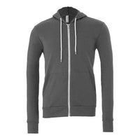 BELLA + CANVAS Unisex Sponge Fleece Full-Zip Hoodie Sweatshirt