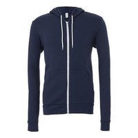 BELLA + CANVAS Unisex Sponge Fleece Full-Zip Hoodie Sweatshirt