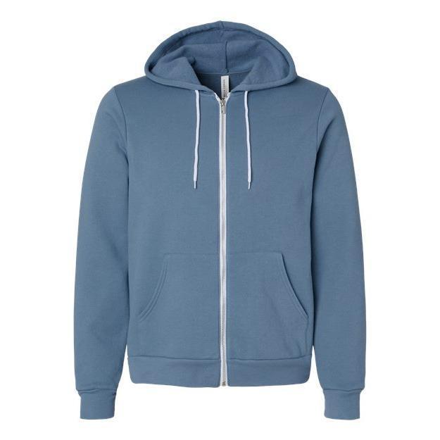 BELLA + CANVAS Unisex Sponge Fleece Full-Zip Hoodie Sweatshirt
