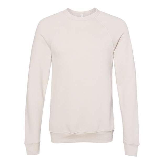 BELLA + CANVAS Unisex Sponge Fleece Raglan Crewneck Sweatshirt