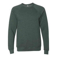 BELLA + CANVAS Unisex Sponge Fleece Raglan Crewneck Sweatshirt