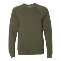 BELLA + CANVAS Unisex Sponge Fleece Raglan Crewneck Sweatshirt
