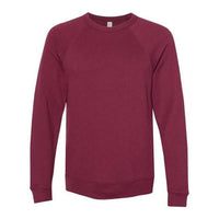 BELLA + CANVAS Unisex Sponge Fleece Raglan Crewneck Sweatshirt