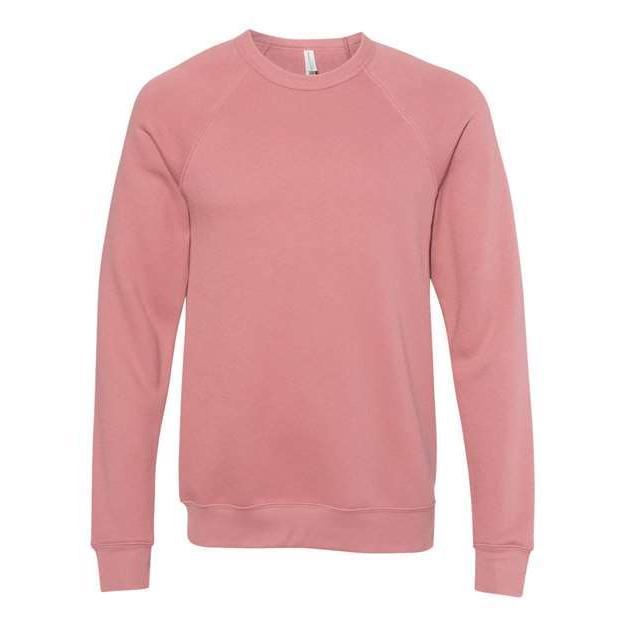 BELLA + CANVAS Unisex Sponge Fleece Raglan Crewneck Sweatshirt