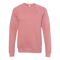 BELLA + CANVAS Unisex Sponge Fleece Raglan Crewneck Sweatshirt