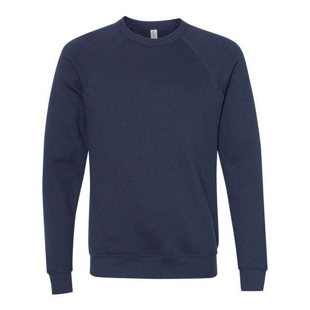 BELLA + CANVAS Unisex Sponge Fleece Raglan Crewneck Sweatshirt