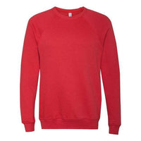 BELLA + CANVAS Unisex Sponge Fleece Raglan Crewneck Sweatshirt