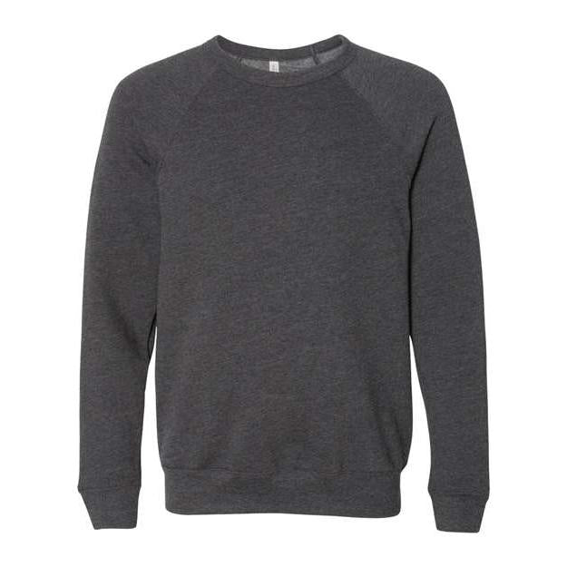 BELLA + CANVAS Unisex Sponge Fleece Raglan Crewneck Sweatshirt