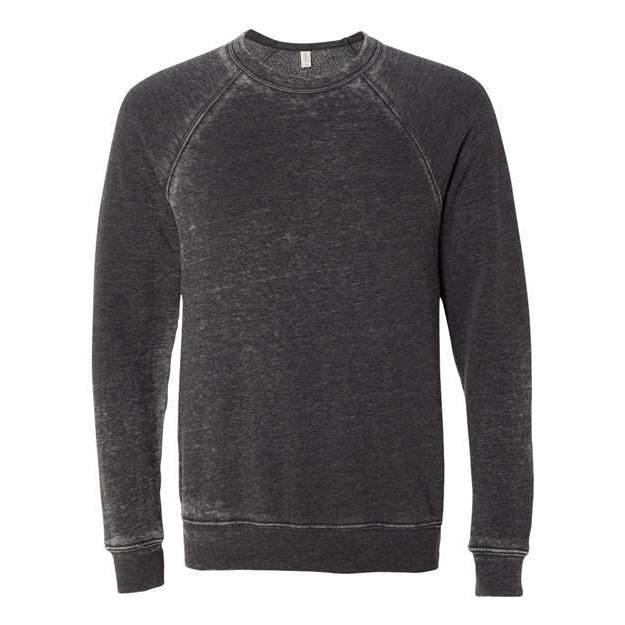 BELLA + CANVAS Unisex Sponge Fleece Raglan Crewneck Sweatshirt