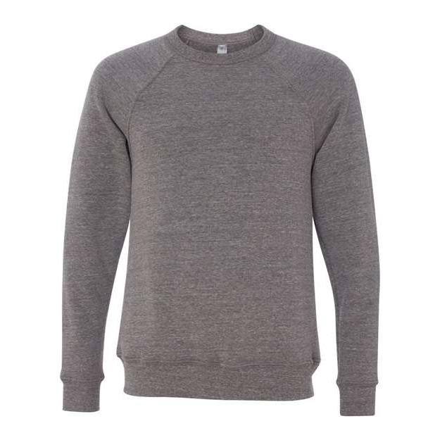 BELLA + CANVAS Unisex Sponge Fleece Raglan Crewneck Sweatshirt
