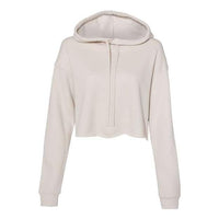 BELLA + CANVAS Women' Crop Hoodie Sweatshirt
