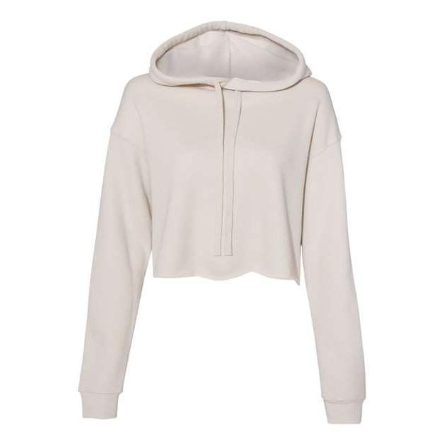 BELLA + CANVAS Women' Crop Hoodie Sweatshirt