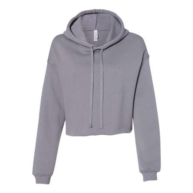 BELLA + CANVAS Women' Crop Hoodie Sweatshirt