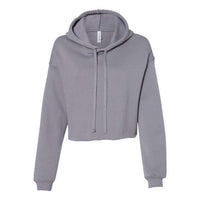 BELLA + CANVAS Women' Crop Hoodie Sweatshirt