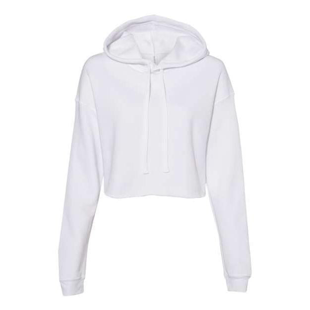 BELLA + CANVAS Women' Crop Hoodie Sweatshirt