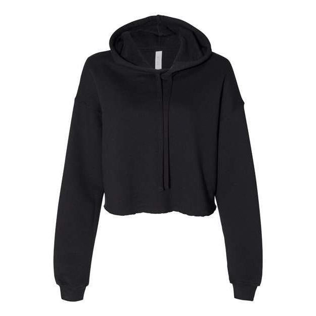 BELLA + CANVAS Women' Crop Hoodie Sweatshirt